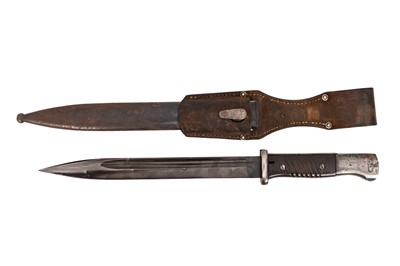 Lot 20 - A GERMAN K98 MAUSER BAYONET
