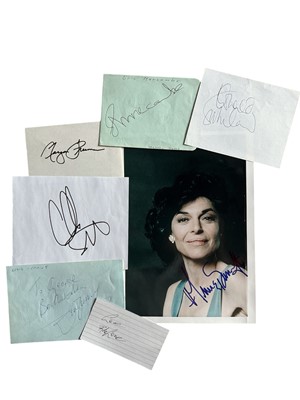 Lot 60 - Autograph Collection.- Actors & Entertainers