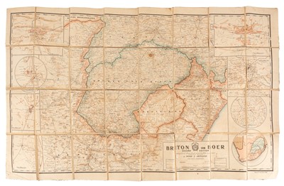 Lot 45 - Wood & Ortlepp. "Briton or Boer". map. 2nd ed. Feb. 1900