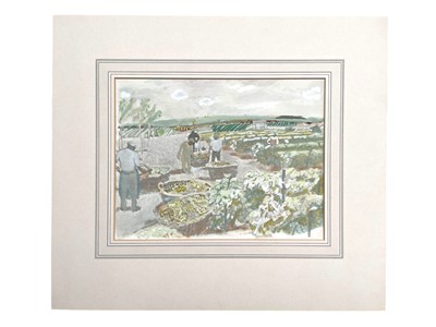 Lot 110 - Brianchon (Maurice) Grape harvest scene
