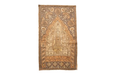 Lot 35 - A 19TH CENTURY FINE LARGE OTTOMAN WALL HANGING