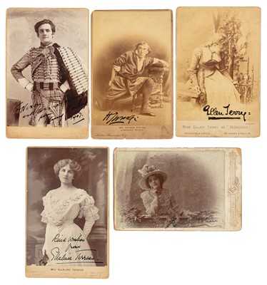 Lot 239 - Photograph Collection.- Incl. Henry Irving & Ellen Terry