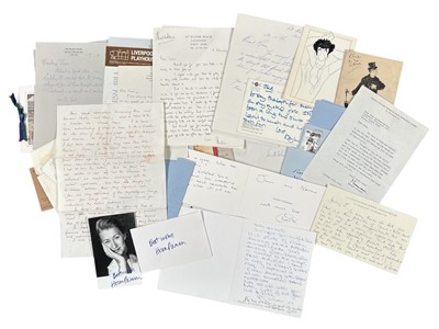 Lot 61 - Autograph Collection.- Actors & Entertainers