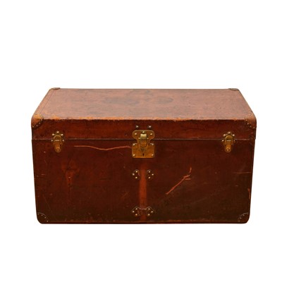 Lot 119 - Louis Vuitton Brown Courier Trunk