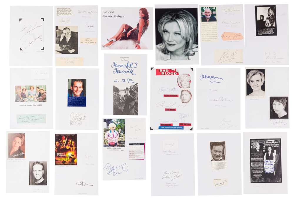 Lot 87 - Autograph Collection.- Miscellaneous