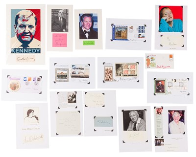 Lot 78 - Autograph Collection.- British Politicians