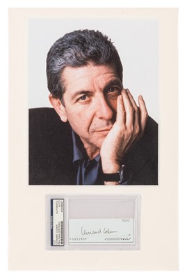 Lot 345 - Cohen (Leonard)