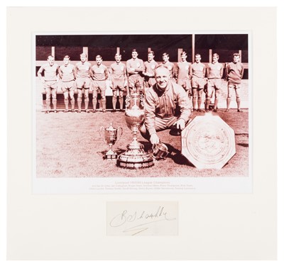 Lot 658 - Liverpool F.C.- Bob Paisley & Bill Shankly