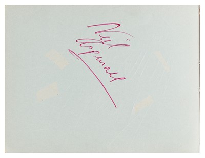 Lot 329 - Autograph Albums.- Incl. Neil Aspinall