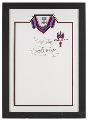 Lot 674 - West Ham 1980.- Trevor Brooking