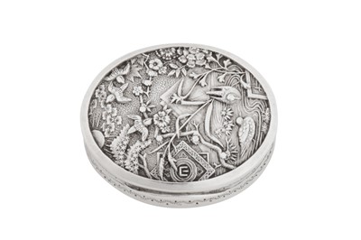 Lot 31 - A Victorian sterling silver ‘aesthetic’ vinaigrette, Birmingham 1891 by Colen Hewer Cheshire