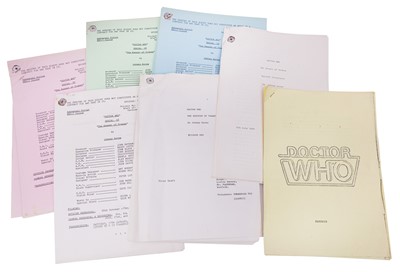 Lot 287 - Tv Scripts.-Dr Who