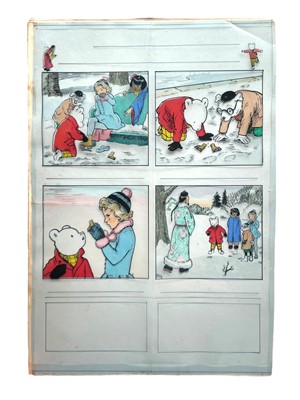 Lot 168 - Harrold. Ills. Rupert original cells. 1979