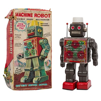 Lot 169 - Horikawa of Japan, A boxed 'Machine Robot' tinplate toy