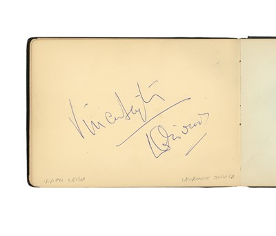 Lot 52 - Autograph Albums.- Vintage Actors