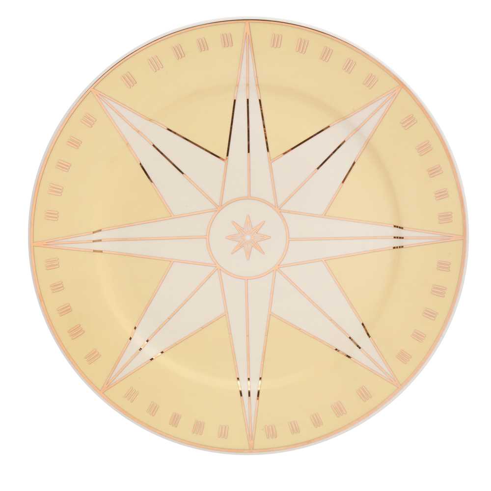 Lot 19 - Dior Buttermilk 'Rose Des Vents' Decorative Plate
