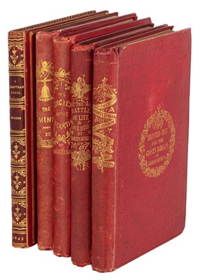 Lot 124 - Dickens. Christmas Books 5 vol.