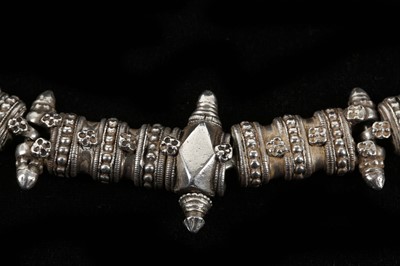 Lot 386 - An antique Solid Silver celebration belt...