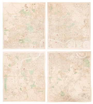 Lot 41 - Stanford's Library Map of London and Its Suburbs