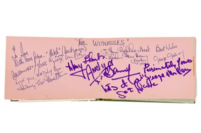 Lot 328 - Autograph Albums.- Pop Music, 1960s