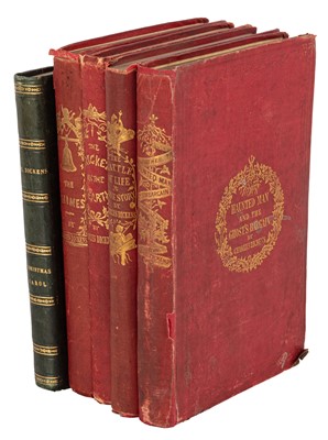 Lot 125 - Dickens. Christmas Books. 5 vol.