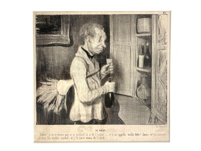 Lot 113 - Wine: Daumier (Honore)