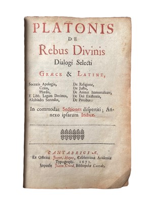 Lot 129 - Plato and others c16th ed. (3)