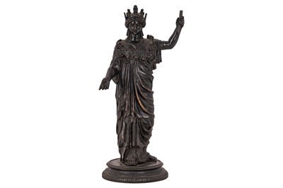 Lot 82 - After the Classical- A late 19th Century bronze of Athena