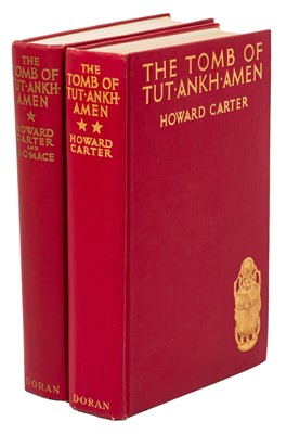 Lot 123 - Carter. The Tomb of Tutankhamen. 2 vol NY, 1923-27