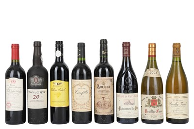 Lot 265 - A Bin End Collection of Various Wines - 8 bottles