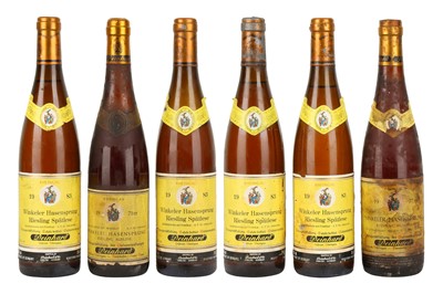 Lot 233 - Winkeler Hasensprung Rieslings - 6 bottles