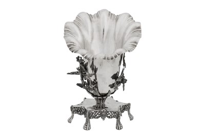 Lot 237 - A mid-19th century Ottoman Turkish silver spoon warmer, circa 1850, Tughra of Sultan Abdul Mecid (r. 1839-61)