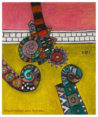 Lot 107 - Alan Davie C.B.E. R.A. (British, 1920-2014)