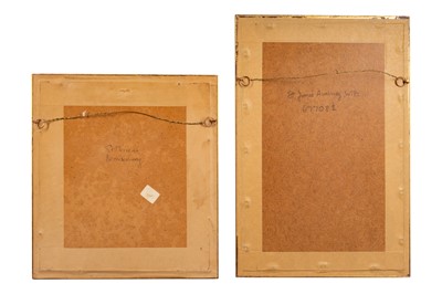 Lot 194 - A collection of seventeen original designs for stained glass windows, late 19th century