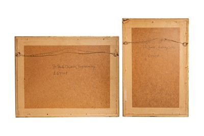 Lot 194 - A collection of seventeen original designs for stained glass windows, late 19th century