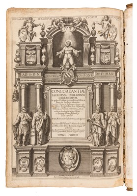 Lot 16 - Concordantiae Sacrorum Bibliorum Hebraicorum,1621-21