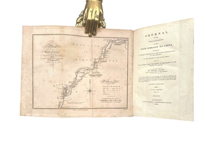 Lot 63 - Ellis. Proceedings of the Late Embassy to China, 1818, and others (3)