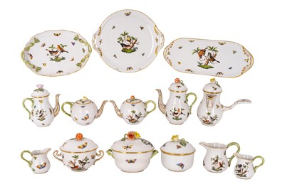 Lot 174 - A group of Herend Rothschild Birds tea and coffee wares