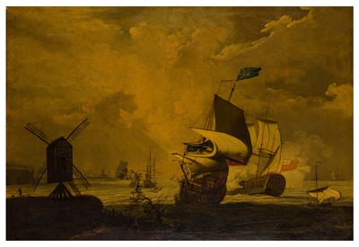 Lot 153 - Manner of Ludolf Backhuysen (1630/31-1708)