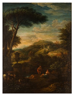 Lot 80 - Follower of Jan Frans van Bloemen, called l'Orizzonte (Antwerp 1662-1749 Rome)