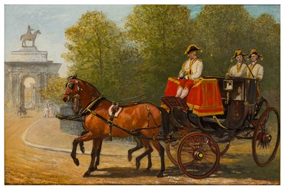 Lot 221 - Alfred Corbould (British, 1831-1875)