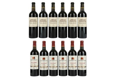 Lot 182 - A French Duo - 12 bottles