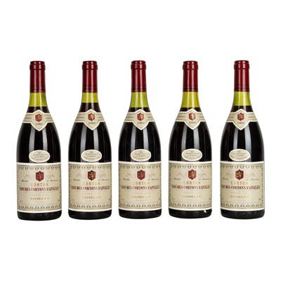 Lot 147 - Domaine Faiveley Corton 'Clos des Cortons Faiveley' Monopole Grand Cru 1989 - 5 bottles