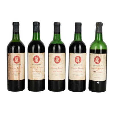 Lot 110 - Chateau Beausite 1961 - 5 bottles