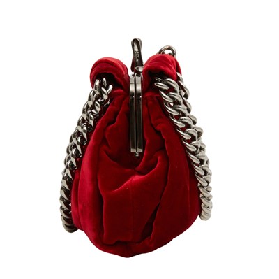Lot 41 - Christian Louboutin Red Frame Bag