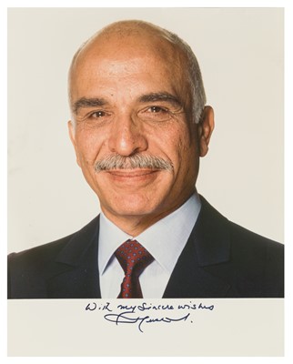 Lot 519 - Hussein, King of Jordan