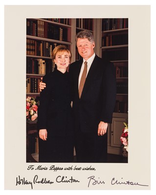 Lot 476 - Clinton (Bill) & Hillary