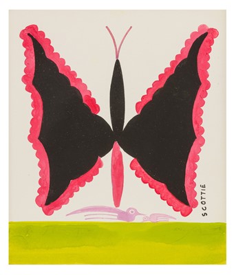Lot 155 - Scottie Wilson (British, 1889-1972)