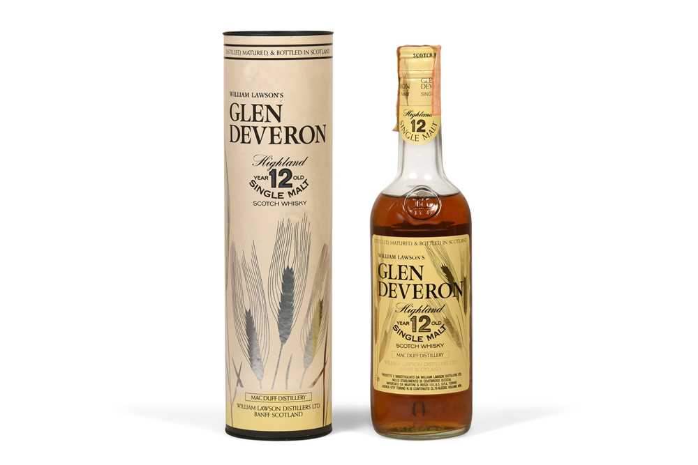 Lot 249 - Glen Deveron 12 Year Old - 1 bottle
