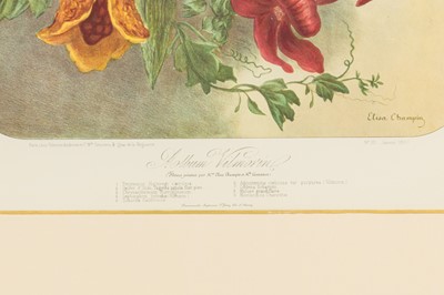 Lot 193 - Elisa Champin (after)Five lithographs from the Album Vilmorin